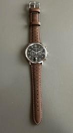 Armogan lederen horloge - NIEUW, Ophalen of Verzenden, Nieuw