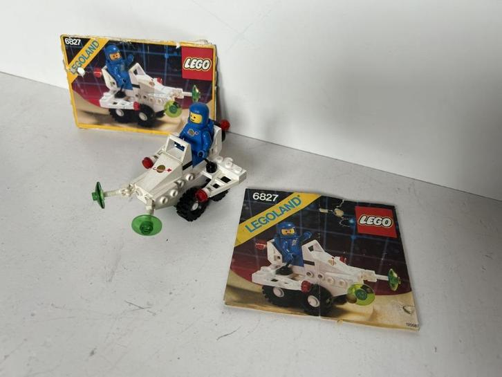 Lego space classic - Strata Scooter - 6827, Kinderen en Baby's, Speelgoed | Duplo en Lego, Gebruikt, Lego, Complete set, Ophalen of Verzenden