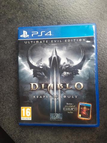 PS4 Diablo - Français disponible aux enchères