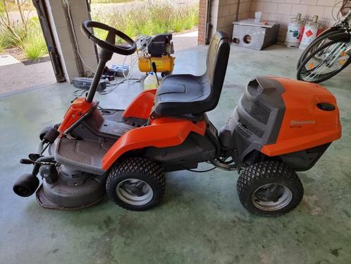 Husqvarna Rider R111B zitmaaier | Hydrostaat, Tuin en Terras, Zitmaaiers, Gebruikt, Minder dan 90 cm, Elektrische starter, Mulchfunctie