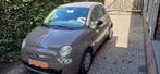 Fiat 500 1.2i  Lounge / Airco, leder..., Autos, Boîte manuelle, Cuir, 3 portes, Brun