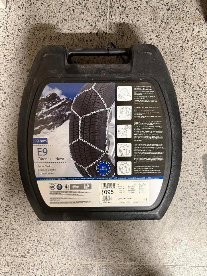 König E9 sneeuwkettingen, Auto diversen, Sneeuwkettingen, Nieuw, Ophalen
