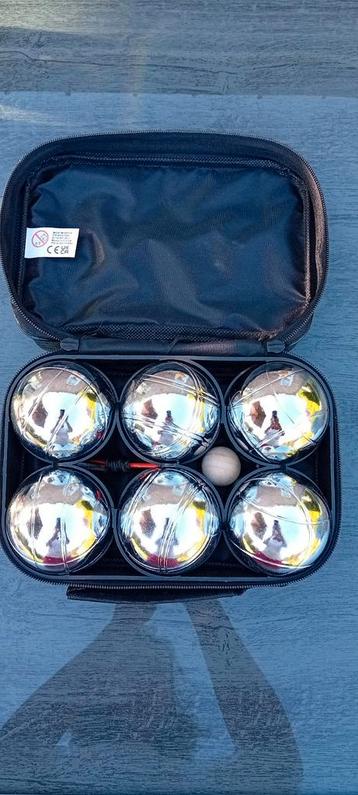 Set van 6 stalen petanqueballen. NIEUW beschikbaar voor biedingen