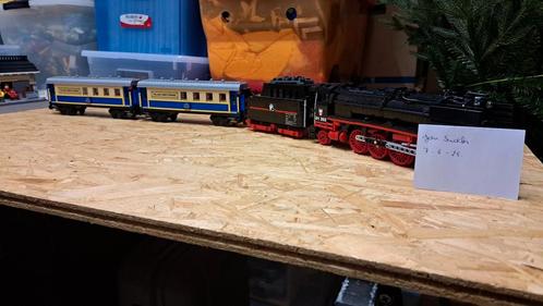 Lego trein moc .HA Bricks .Exclusief ., Kinderen en Baby's, Speelgoed | Duplo en Lego, Zo goed als nieuw, Lego, Ophalen of Verzenden