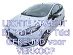 Ford FIESTA LICHTE VRACHT Bj 2013 ! ! EURO 5 !! GEKEURD, Auto's, Bestelwagens en Lichte vracht, Te koop, Cruise Control, Particulier