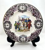 Assiette Boch Frères - Napoléon, XIXe siècle, Antiquités & Art, Antiquités | Céramique & Poterie, Enlèvement ou Envoi