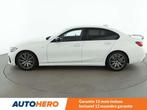 BMW 3 Serie 318 318d M Sport (bj 2021, automaat), Auto's, 4 deurs, Achterwielaandrijving, USB, Wit