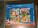 4 in 1 puzzle Disney Mickey Mouse, Ophalen of Verzenden, 10 tot 50 stukjes, Zo goed als nieuw, 4 tot 6 jaar