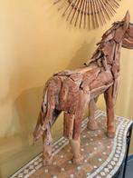 Cheval bois flotte 70cm x70cm en parfait état, Antiquités & Art, Art | Sculptures & Bois, Enlèvement