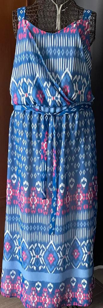 Atmos fashion 42 Nieuw Mooie lange jurk, Kleding | Dames, Jurken, Zo goed als nieuw, Maat 42/44 (L), Blauw, Onder de knie, Ophalen of Verzenden
