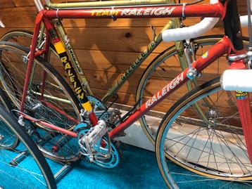 Raleigh koersfiets retro campagnolo, Fietsen en Brommers, Ophalen of Verzenden
