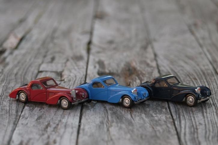 Bugatti Type 57S Atalante - Solido - Age d'Or - 1/43, Hobby en Vrije tijd, Modelauto's | 1:43, Zo goed als nieuw, Auto, Solido