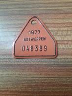 fietsplaat Antwerpen 1977, Ophalen of Verzenden