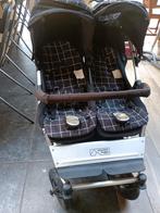 Dubbele buggy met lucht banden., Enlèvement, Utilisé, Autres marques, Ombrelle