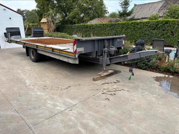 Gheysen verpoort wipkar dieplader 1-asser, Enlèvement, Transport