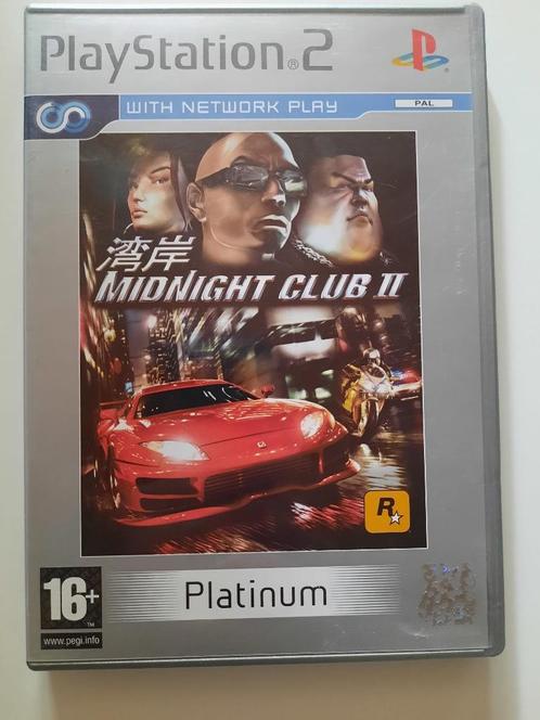 Midnight Club II, Games en Spelcomputers, Games | Sony PlayStation 2, Zo goed als nieuw, Racen en Vliegen, Vanaf 16 jaar, Ophalen