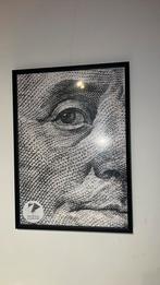 benjamin franklin poster in kader, Ophalen of Verzenden