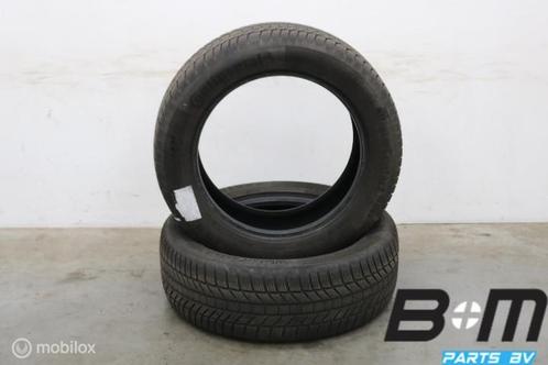 2 x 2355518 100H Conti WinterContact TS870P 5.5mm 235 55 18, Auto-onderdelen, Banden en Velgen, Band(en), Gebruikt