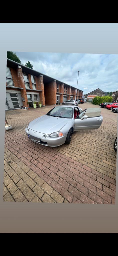 Honda CRX de Sol ESi 1997 — 132.000 km, Auto's, Honda, Particulier, CRX, Benzine, Cabriolet, 2 deurs, Handgeschakeld, Rood, Voorwielaandrijving