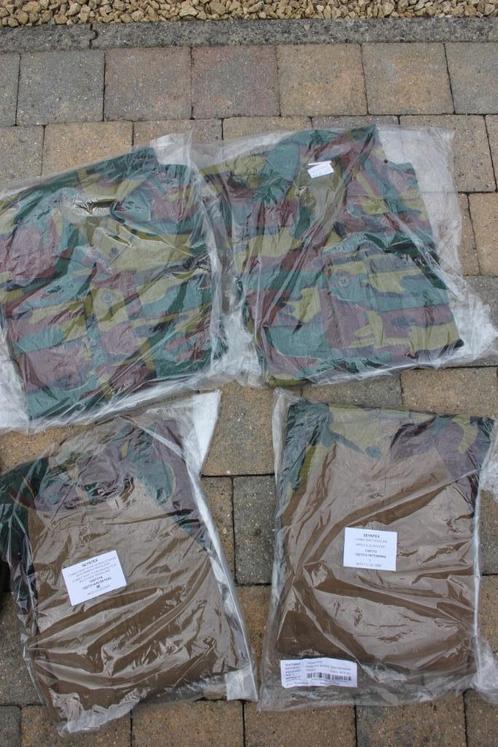 lot vêtement militaire abl belge, Verzamelen, Militaria | Algemeen, Landmacht, Kleding of Schoenen, Ophalen
