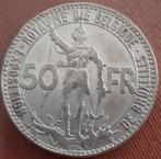 BELGIUM : 50 frank 1935 WORLDFAIR FR. legend KM 106.1 pos. B, Verzenden, België, Losse munt