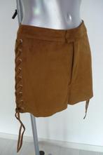 Mango bruin Daim short shortje ' S ', Mango, Verzenden, Nieuw, Maat 36 (S)