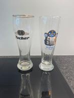 2 Duitse glazen 50 cl, Verzamelen, Biermerken, Ophalen of Verzenden, Zo goed als nieuw