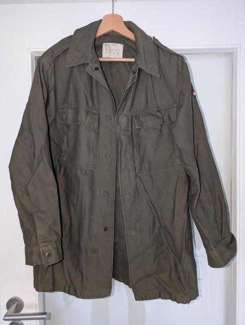 Jas, Combat, Uniform, M78, Koninklijke Landmacht,, Kleding | Heren, Truien en Vesten, Gedragen, Maat 48/50 (M), Groen, Ophalen of Verzenden