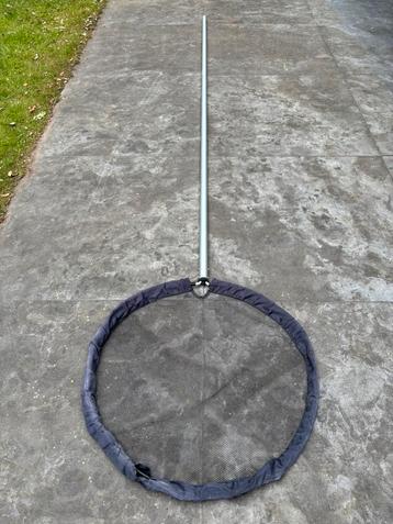 Koi Pro Koinet Rond 80 cm + Koi Pro Aluminium Steel 38 mm /, Enlèvement, Utilisé, Filet d'étang