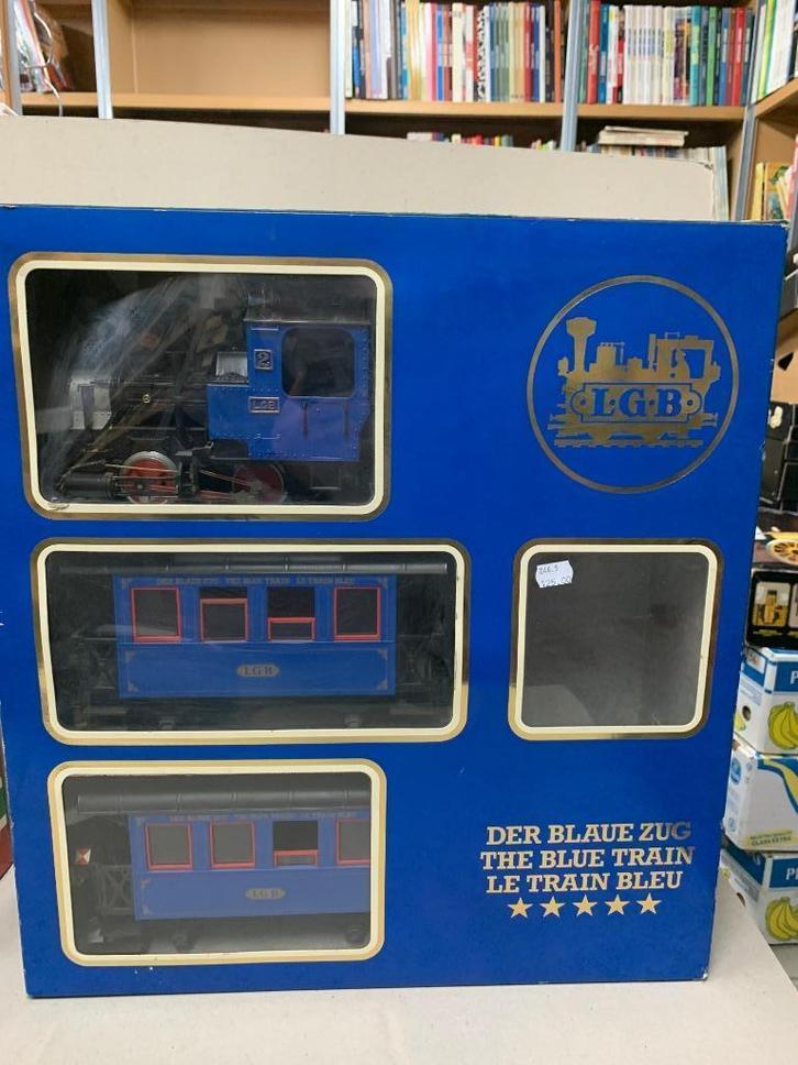 Coffret LGB Le Train Bleu, train uniquement, TBE., Hobby en Vrije tijd, Modeltreinen | Overige schalen, Rails, LGB, Ophalen
