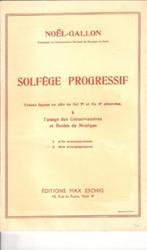 Solfège progressif - Noel Gallon, Ophalen, Klassiek, Zang, Les of Cursus