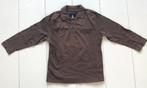 longsleeve polo shirt Gaastra 104 bruin, Jongen, Gebruikt, Ophalen of Verzenden, Gaastra