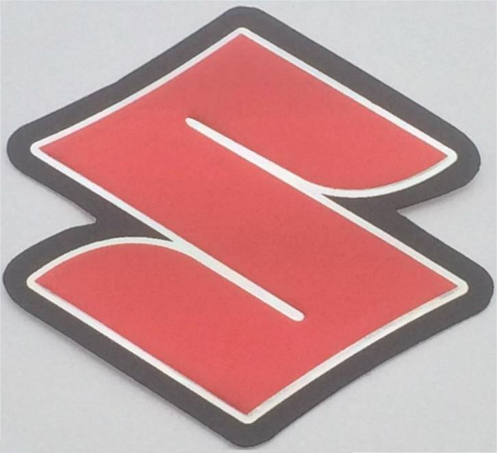Suzuki metallic sticker #11, Motos, Accessoires | Autocollants, Envoi