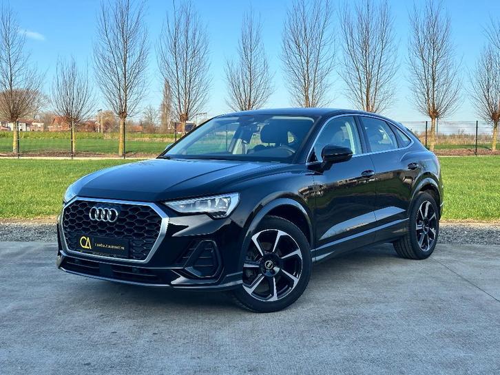 AUDI Q3 SPORTBACK 35 TFSI LED/CARPLAY/VERW. ZETELS/GARANTIE, Autos, Audi, Entreprise, Achat, Q3, ABS, Caméra de recul, Airbags