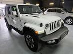 Jeep Wrangler 2.2 CRDI OVERLAND ONBEPERKT AUTO NAVI CAM VOLL, Auto's, Jeep, Automaat, 4 deurs, Wit, Leder