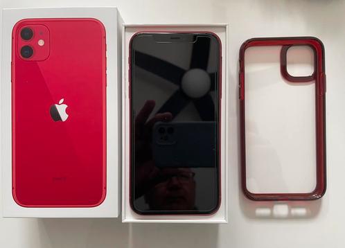 iPhone 11 “red” 64 GB in zgst nooit open gemaakt., Télécoms, Téléphonie mobile | Apple iPhone, Comme neuf, 64 GB, iPhone 11, Enlèvement ou Envoi