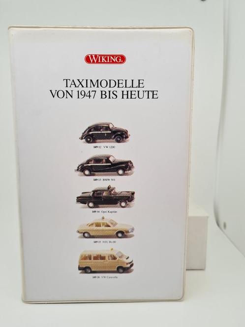 exclusieve set taxi modellen gelimiteerde oplage Wiking 1/87, Hobby en Vrije tijd, Modelauto's | 1:87, Zo goed als nieuw, Auto