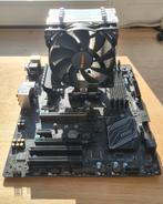 MSI B350 + AMD Ryzen 5 1600, Enlèvement ou Envoi, DDR4, Utilisé, Socket AM4