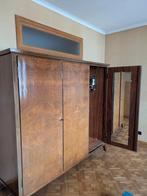 kleerkast hout massief, Antiek en Kunst, Ophalen