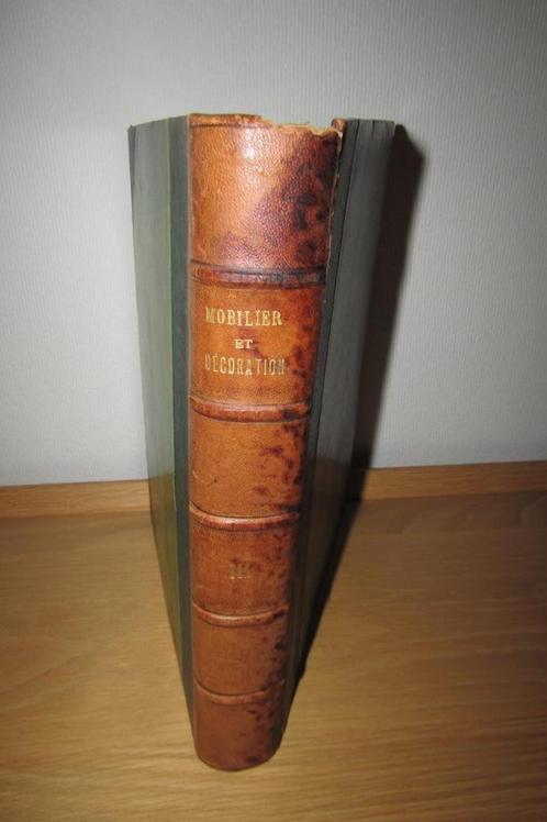 Mobilier et décoration, deel III, 1937, Antiquités & Art, Antiquités | Livres & Manuscrits, Enlèvement ou Envoi