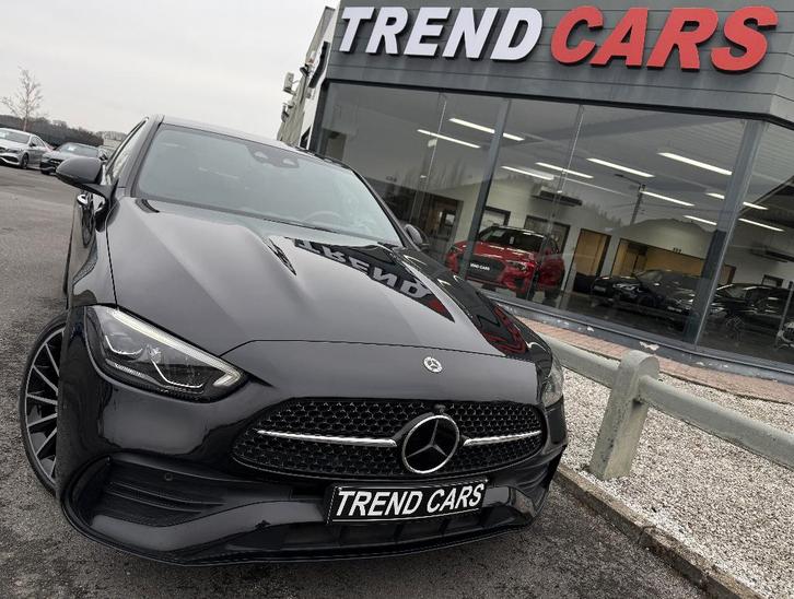 Mercedes C 200D 9G-TRONIC PACK AMG/NIGHT BURM CAM 360 GA.1AN, Auto's, Mercedes-Benz, Bedrijf, C-Klasse, ABS, Achteruitrijcamera