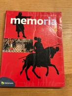 Memoria 4, Boeken, Schoolboeken, Ophalen of Verzenden, Zo goed als nieuw, Geschiedenis