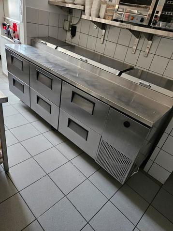 Frigo werktafel  ( gas moet bijgevuld worden), Enlèvement ou Envoi