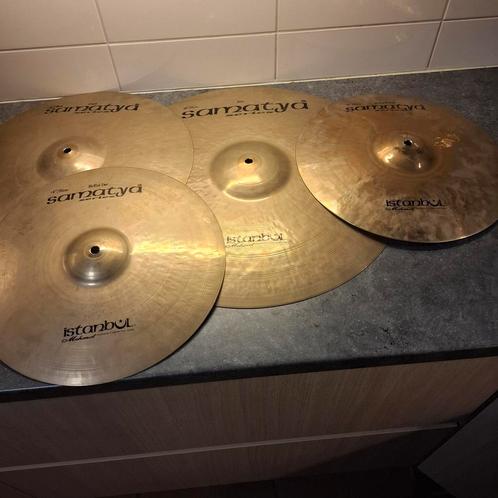 Istanbul Mehmet samatya cymbalen set voor uw drumstel zgst, Muziek en Instrumenten, Instrumenten | Toebehoren, Zo goed als nieuw