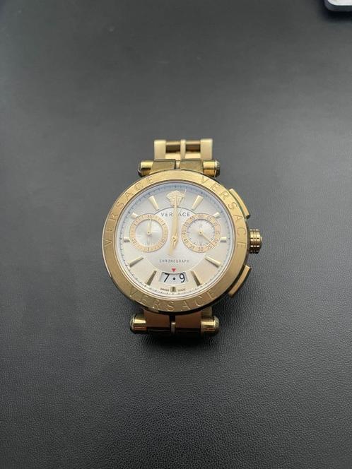 Versace Horloge met certificaat & factuur, Handtassen en Accessoires, Horloges | Heren, Zo goed als nieuw, Polshorloge, Overige merken