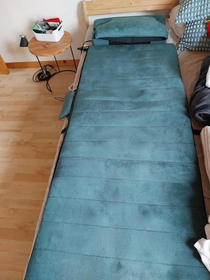 Ezwell traagschuimmatras warmte + massage + AB, Elektronische apparatuur, Persoonlijke Verzorgingsapparatuur, Zo goed als nieuw