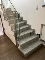 granieten trap+balustrades van glas en roestvrij staal eta9, Zakelijke goederen, Kantoor en Winkelinrichting | Onderdelen