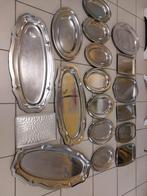 Lot vintage dienbladen, Ophalen, Gebruikt