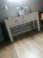 Witte console van H&H, Ophalen, Overige materialen, 100 tot 150 cm, 1 of 2 laden