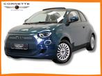 Fiat 500e Icon CABRIOLET 42 kWh DAB GROTE BATTERIJ - CARPLAY, Auto's, Automaat, 87 kW, Zwart, Cabriolet